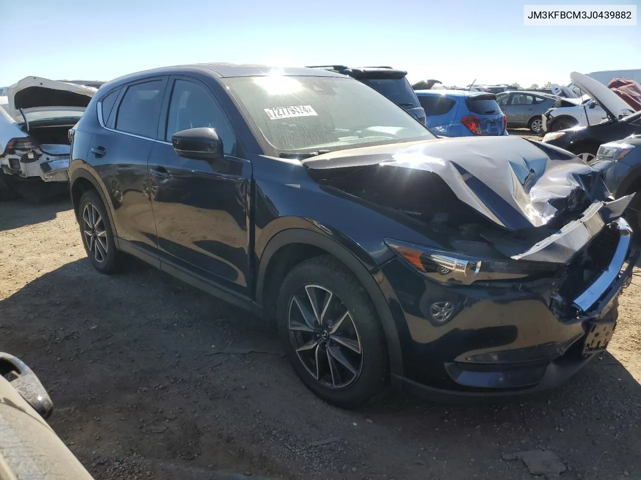 2018 Mazda Cx-5 Touring VIN: JM3KFBCM3J0439882 Lot: 72779174