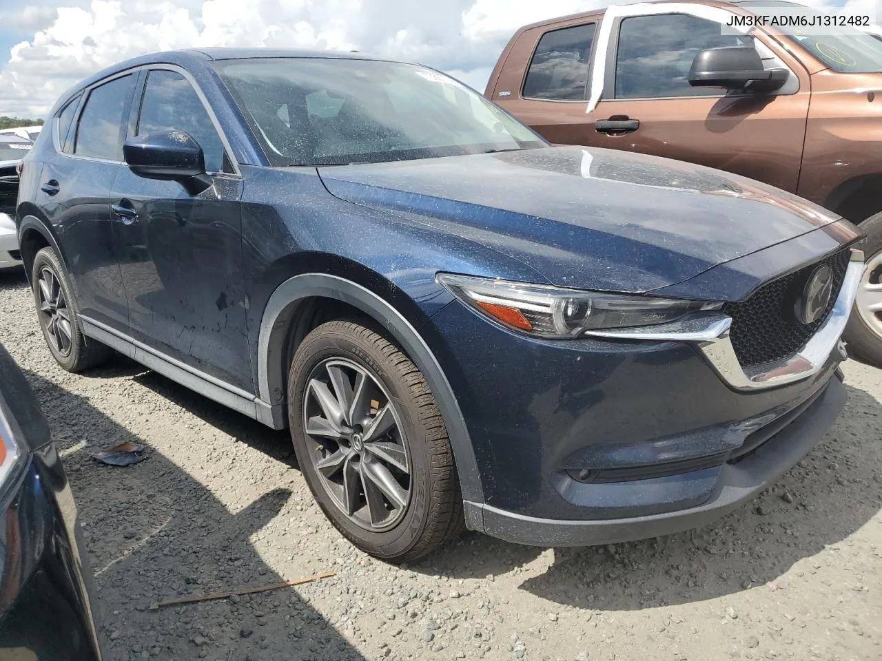 2018 Mazda Cx-5 Grand Touring VIN: JM3KFADM6J1312482 Lot: 73887144