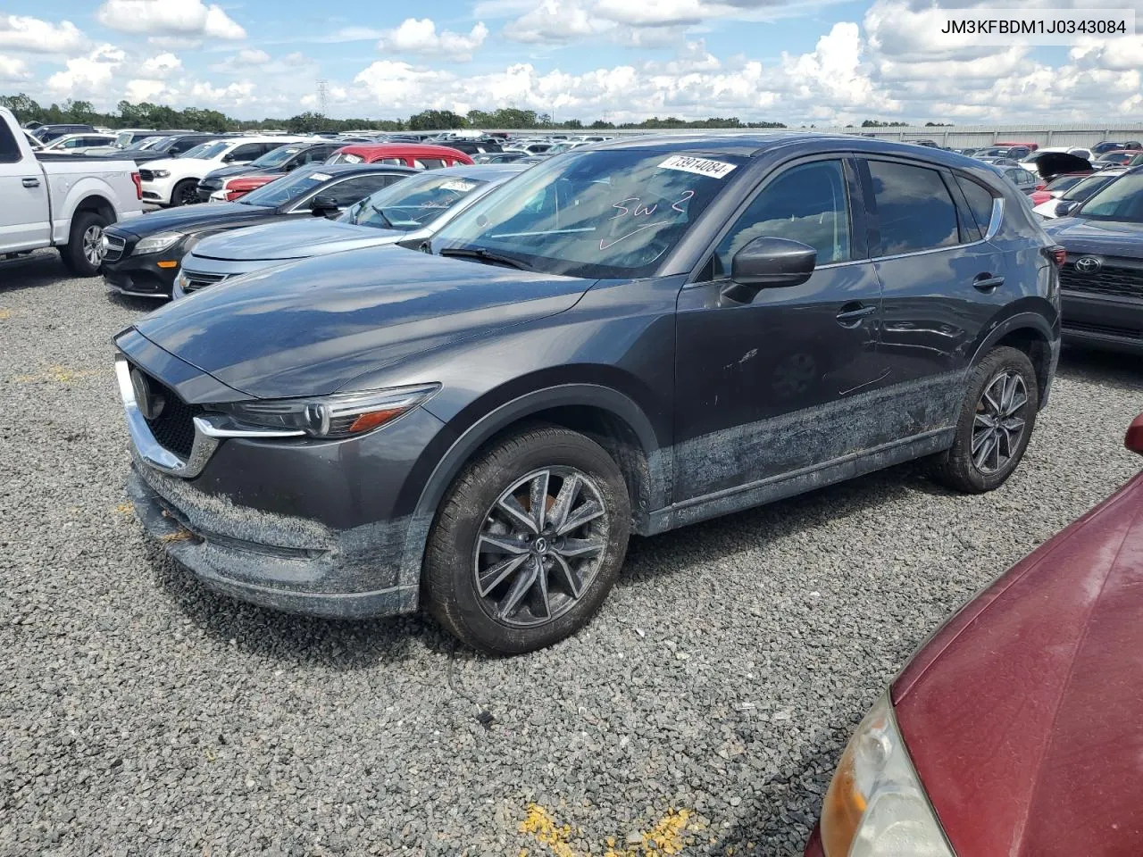 2018 Mazda Cx-5 Grand Touring VIN: JM3KFBDM1J0343084 Lot: 73914084