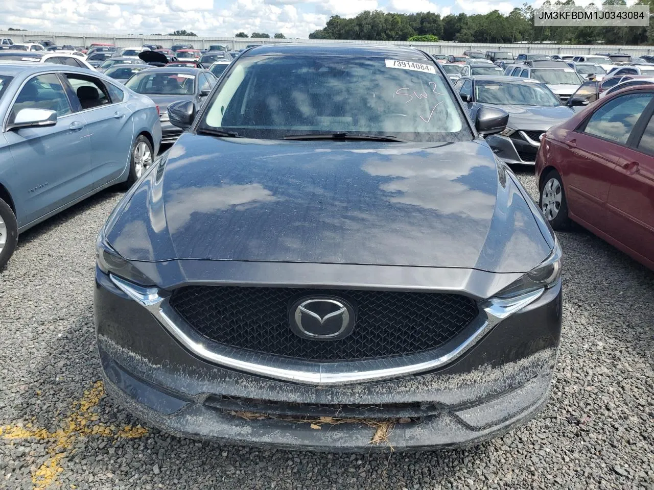 2018 Mazda Cx-5 Grand Touring VIN: JM3KFBDM1J0343084 Lot: 73914084