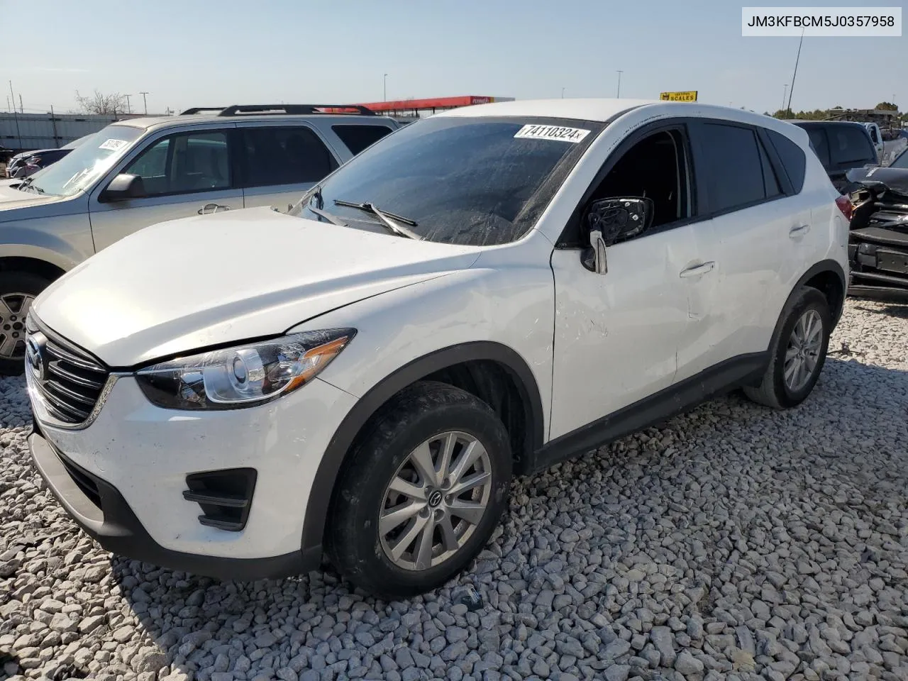 2018 Mazda Cx-5 Touring VIN: JM3KFBCM5J0357958 Lot: 74110324