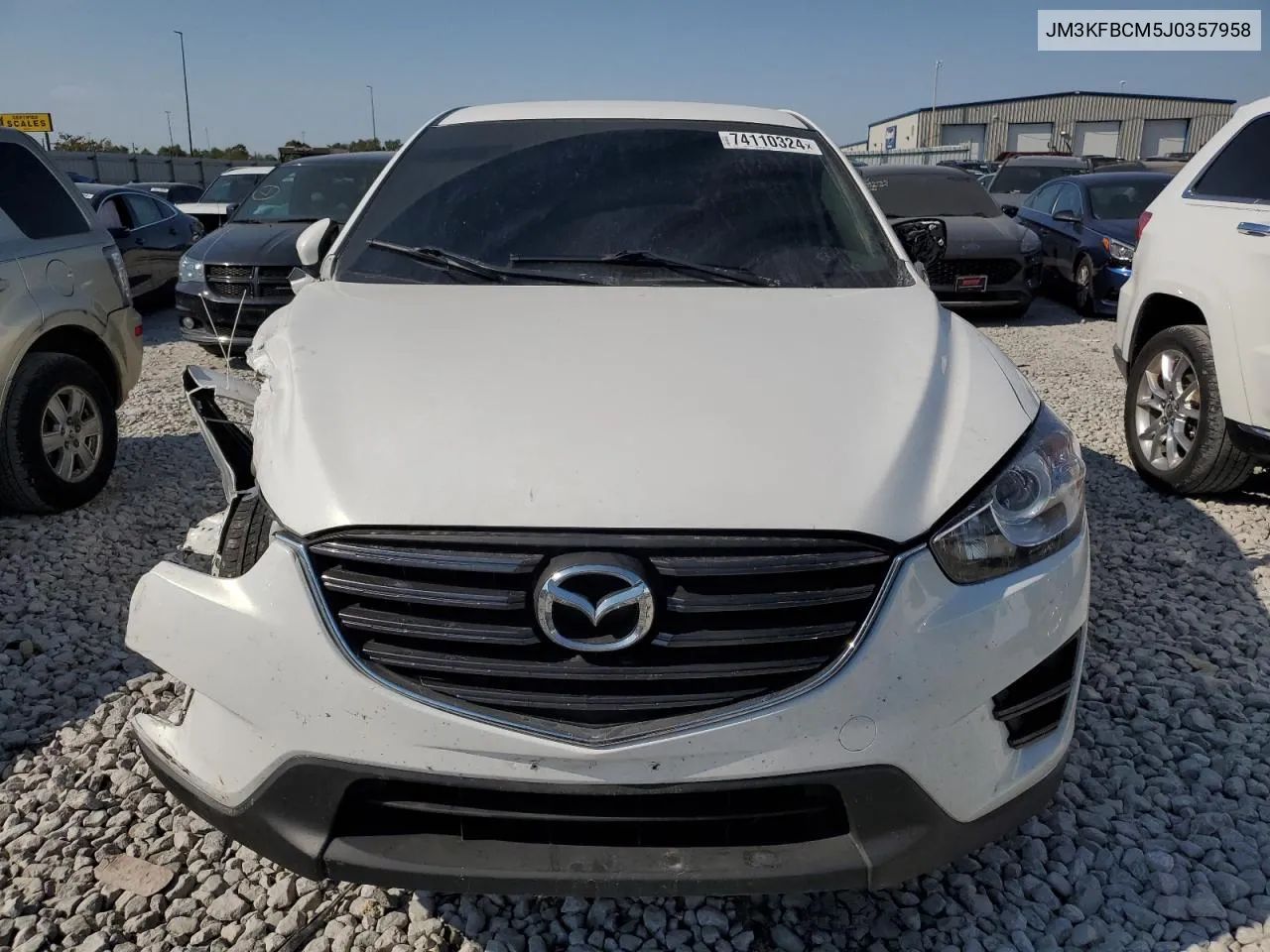 2018 Mazda Cx-5 Touring VIN: JM3KFBCM5J0357958 Lot: 74110324