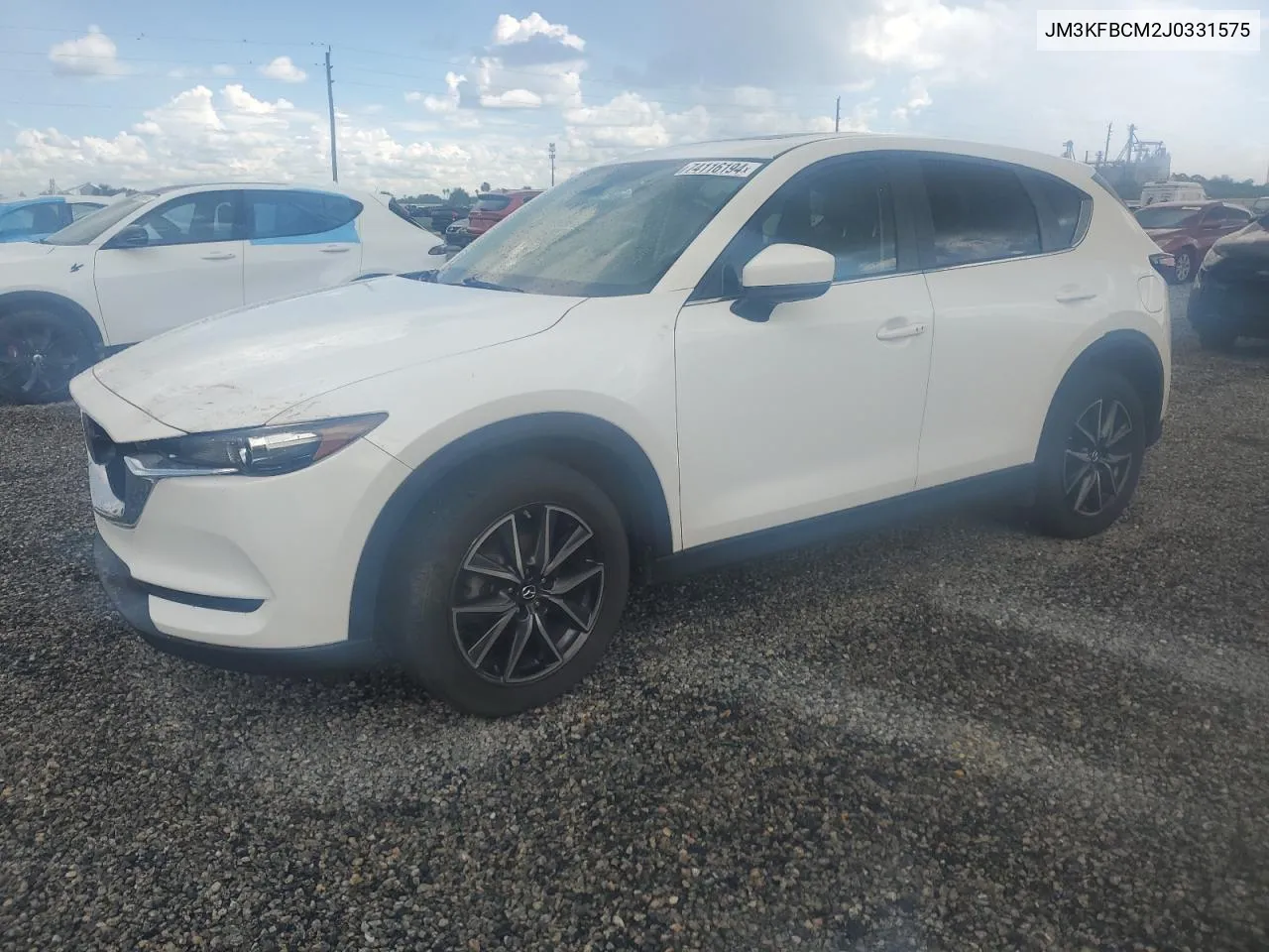 2018 Mazda Cx-5 Touring VIN: JM3KFBCM2J0331575 Lot: 74116194