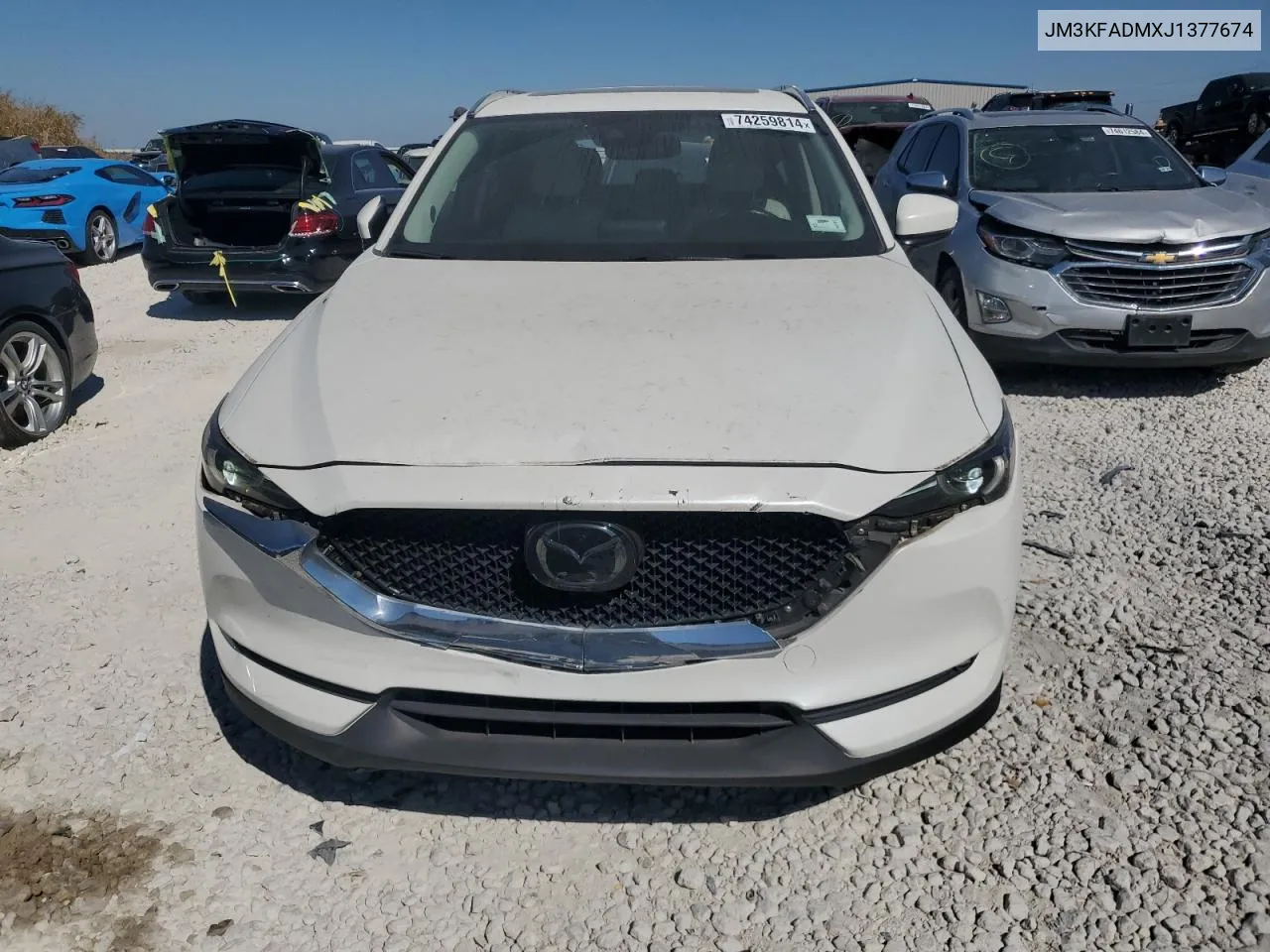 JM3KFADMXJ1377674 2018 Mazda Cx-5 Grand Touring