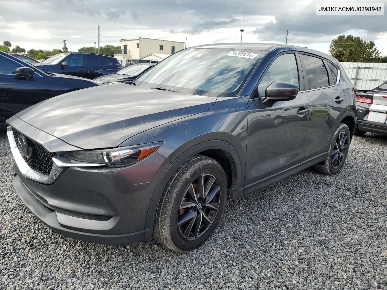 2018 Mazda Cx-5 Touring VIN: JM3KFACM6J0398948 Lot: 74355814