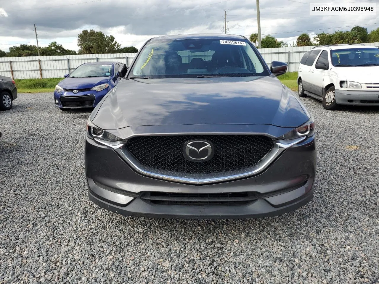 2018 Mazda Cx-5 Touring VIN: JM3KFACM6J0398948 Lot: 74355814