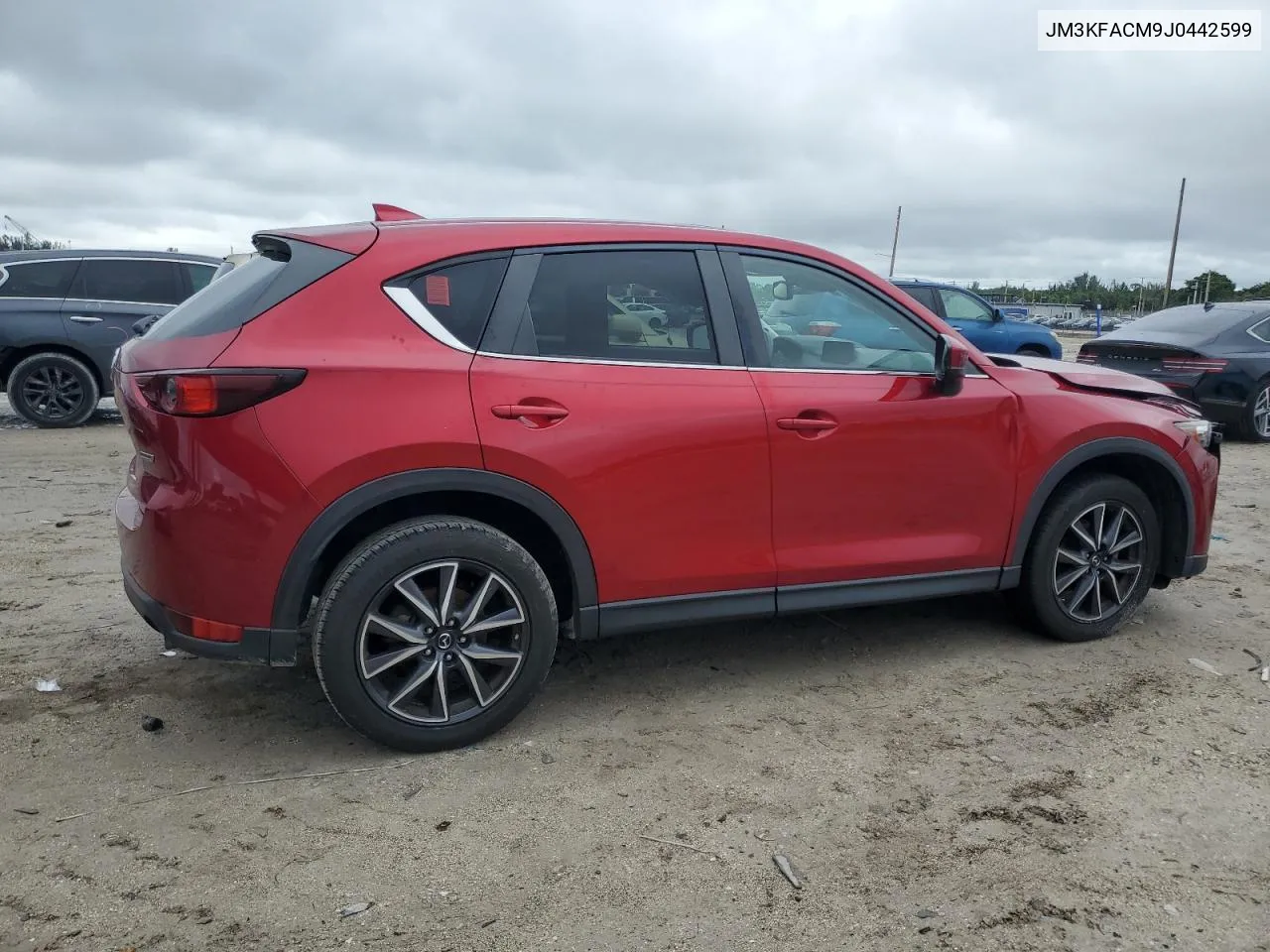 2018 Mazda Cx-5 Touring VIN: JM3KFACM9J0442599 Lot: 74451784