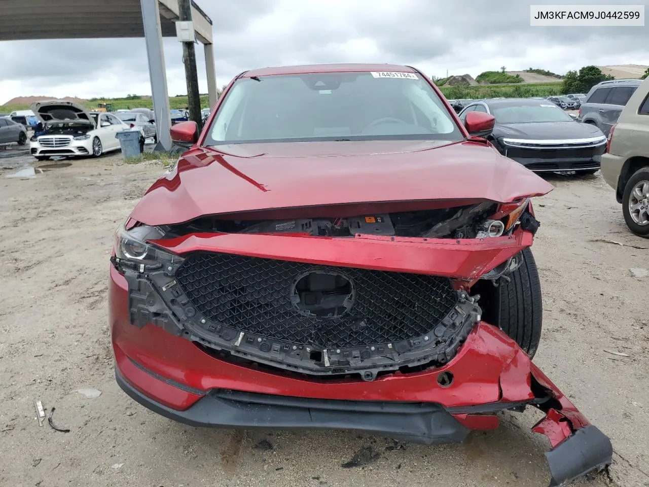 JM3KFACM9J0442599 2018 Mazda Cx-5 Touring