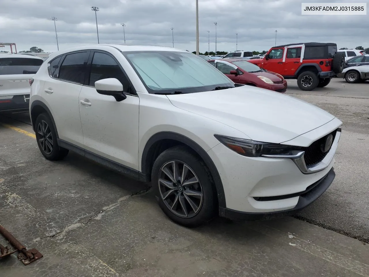 2018 Mazda Cx-5 Grand Touring VIN: JM3KFADM2J0315885 Lot: 74631204