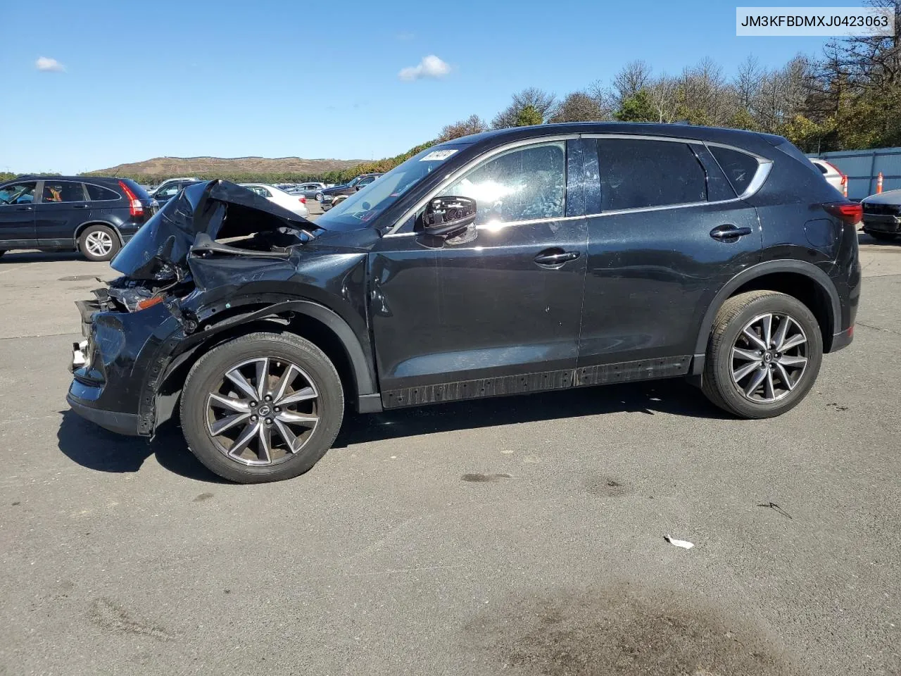 2018 Mazda Cx-5 Grand Touring VIN: JM3KFBDMXJ0423063 Lot: 74774374