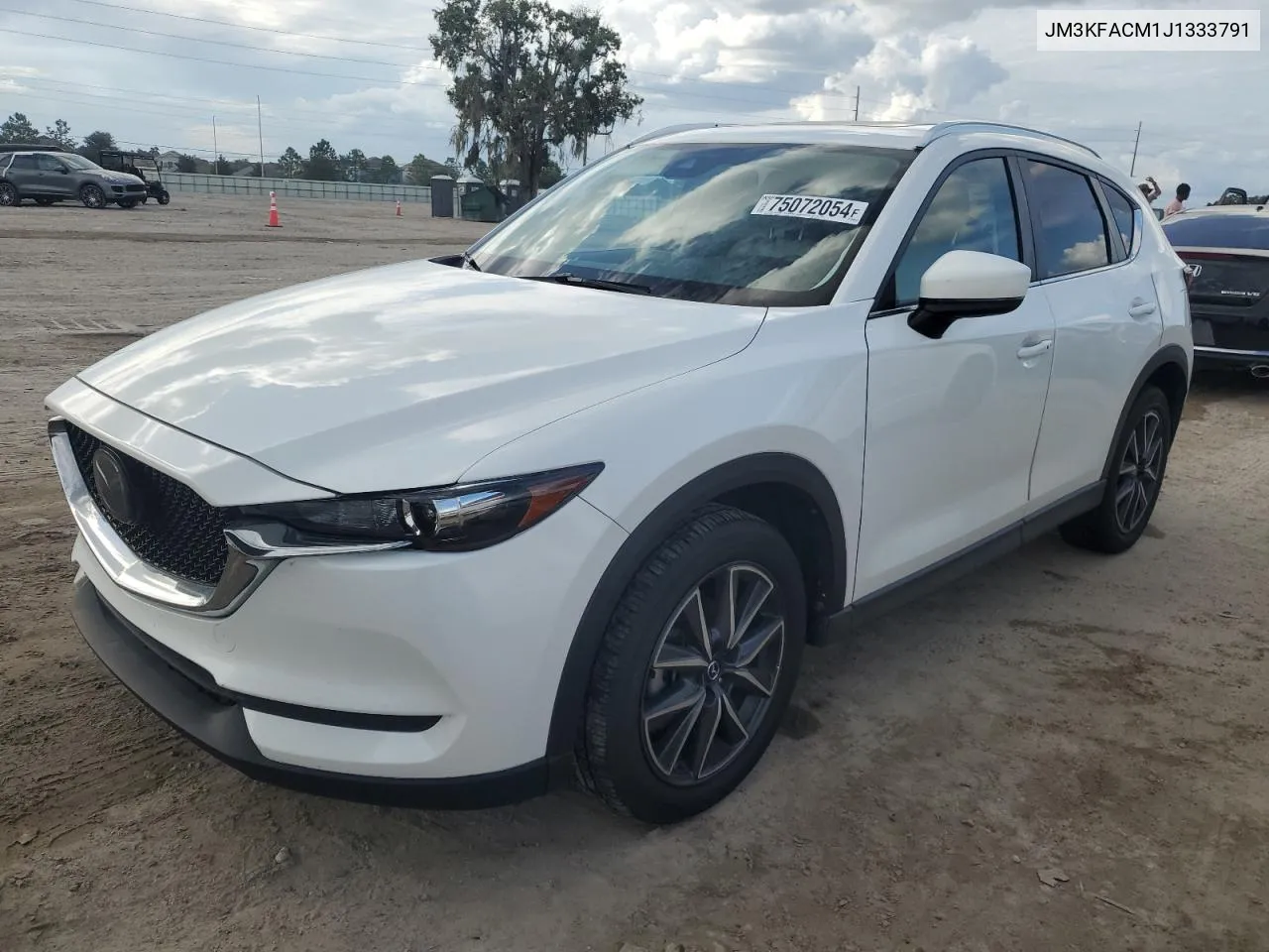 2018 Mazda Cx-5 Touring VIN: JM3KFACM1J1333791 Lot: 75072054