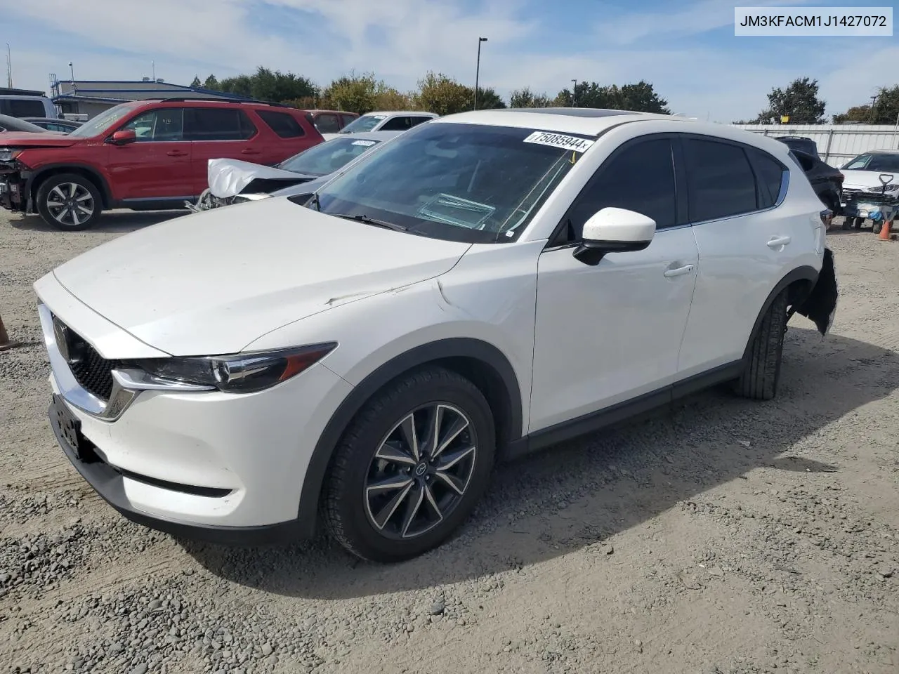 2018 Mazda Cx-5 Touring VIN: JM3KFACM1J1427072 Lot: 75085944