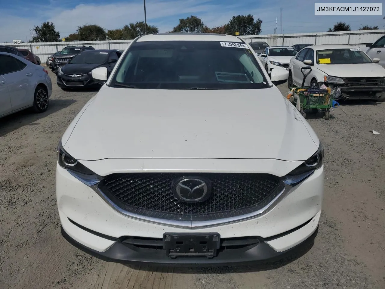 JM3KFACM1J1427072 2018 Mazda Cx-5 Touring