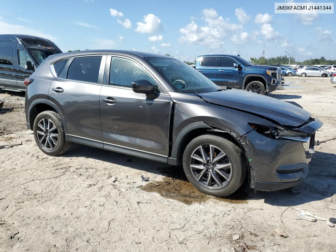 2018 Mazda Cx-5 Touring VIN: JM3KFACM1J1441344 Lot: 75216264