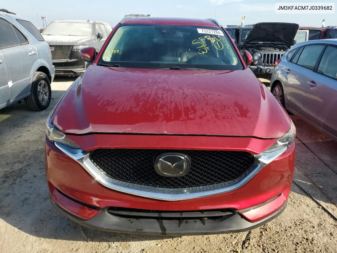 2018 Mazda Cx-5 Touring VIN: JM3KFACM7J0339682 Lot: 75227284