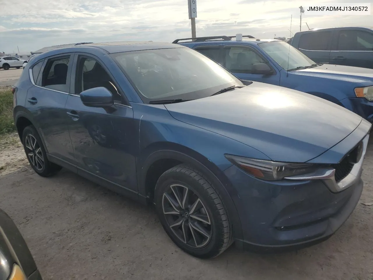 2018 Mazda Cx-5 Grand Touring VIN: JM3KFADM4J1340572 Lot: 75278754