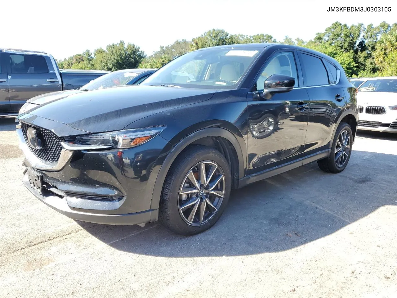 2018 Mazda Cx-5 Grand Touring VIN: JM3KFBDM3J0303105 Lot: 75322324