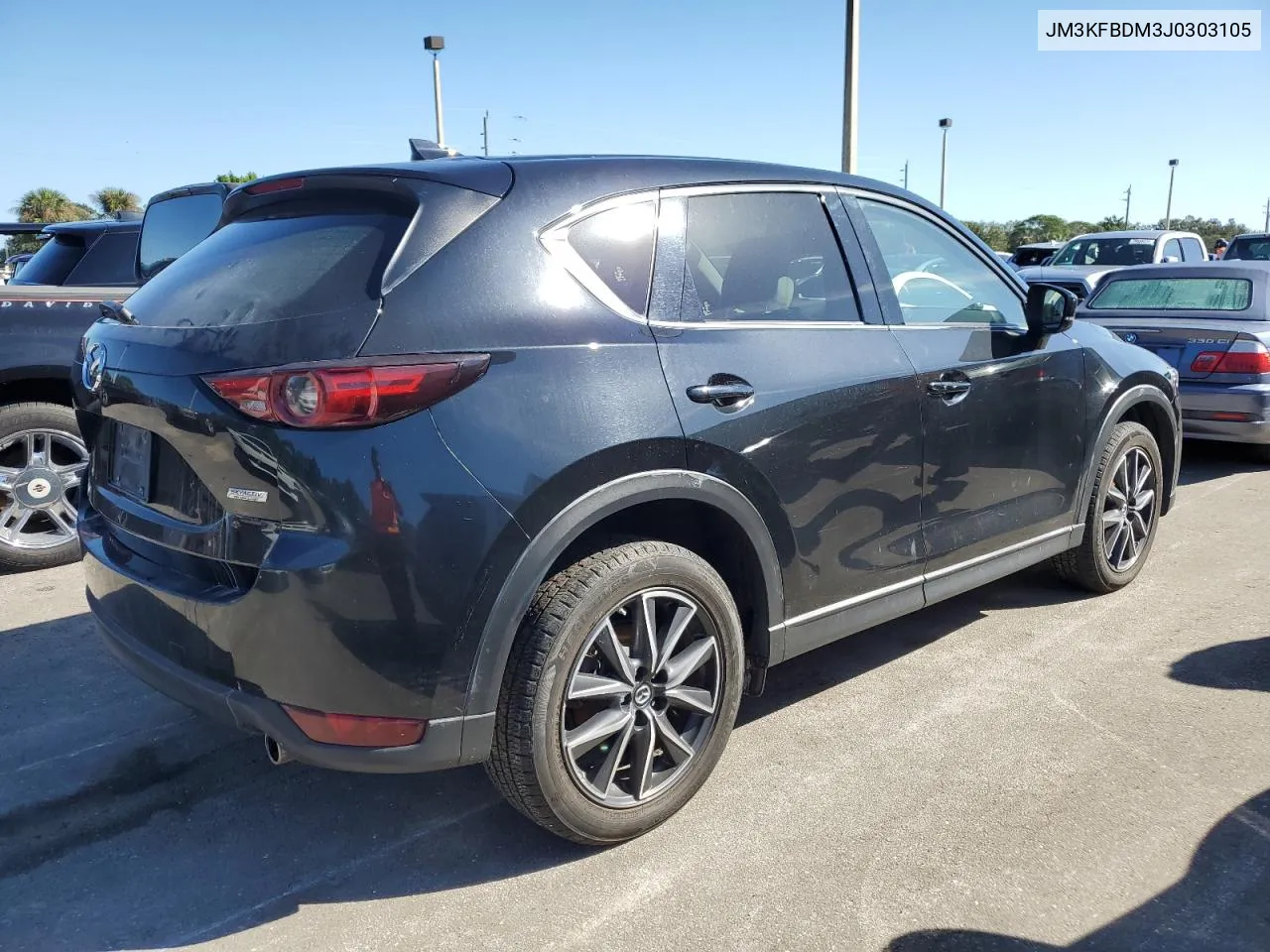 2018 Mazda Cx-5 Grand Touring VIN: JM3KFBDM3J0303105 Lot: 75322324