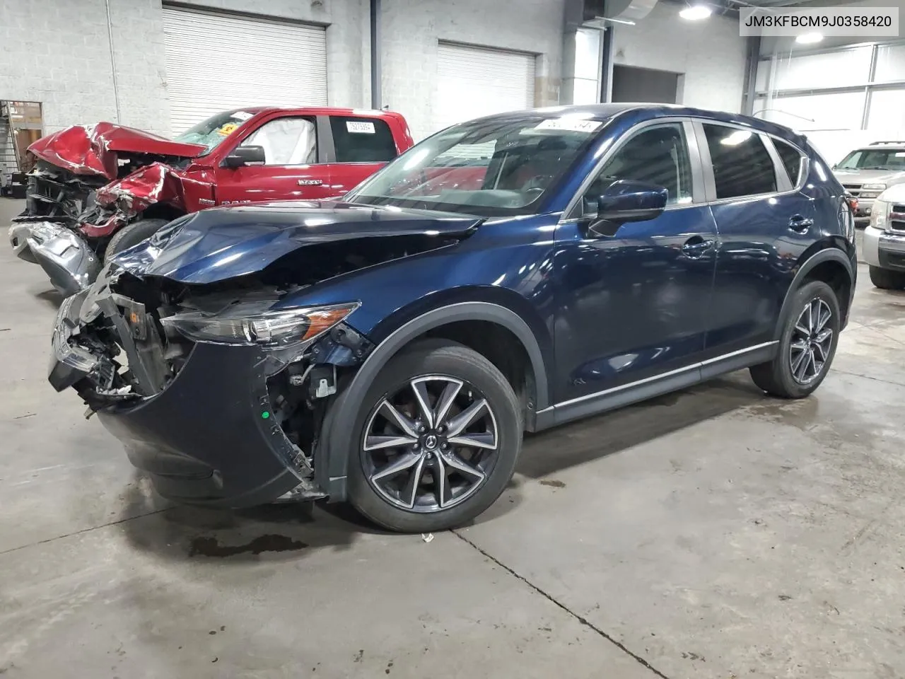 JM3KFBCM9J0358420 2018 Mazda Cx-5 Touring