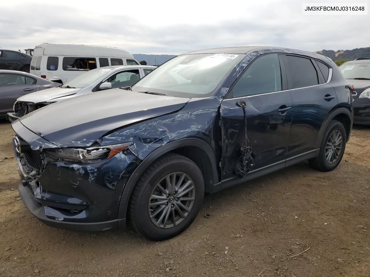 2018 Mazda Cx-5 Touring VIN: JM3KFBCM0J0316248 Lot: 75489514