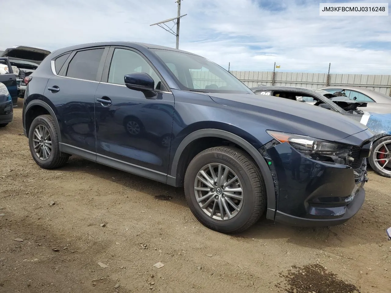 2018 Mazda Cx-5 Touring VIN: JM3KFBCM0J0316248 Lot: 75489514