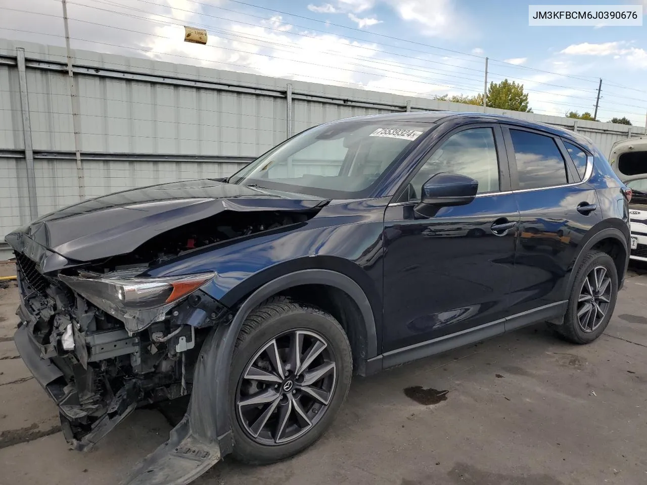 2018 Mazda Cx-5 Touring VIN: JM3KFBCM6J0390676 Lot: 75539324