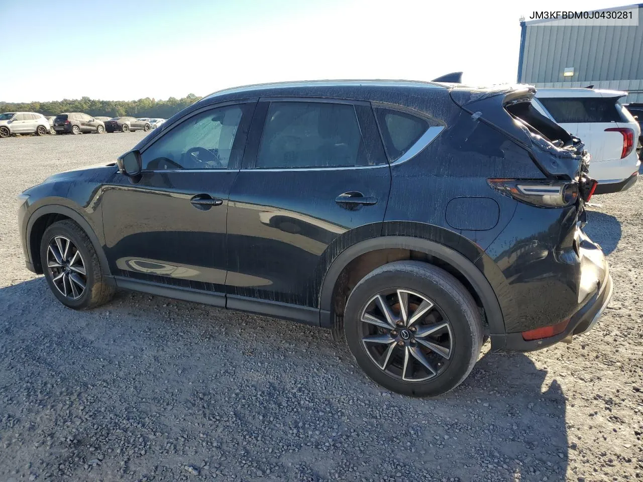 2018 Mazda Cx-5 Grand Touring VIN: JM3KFBDM0J0430281 Lot: 75629424