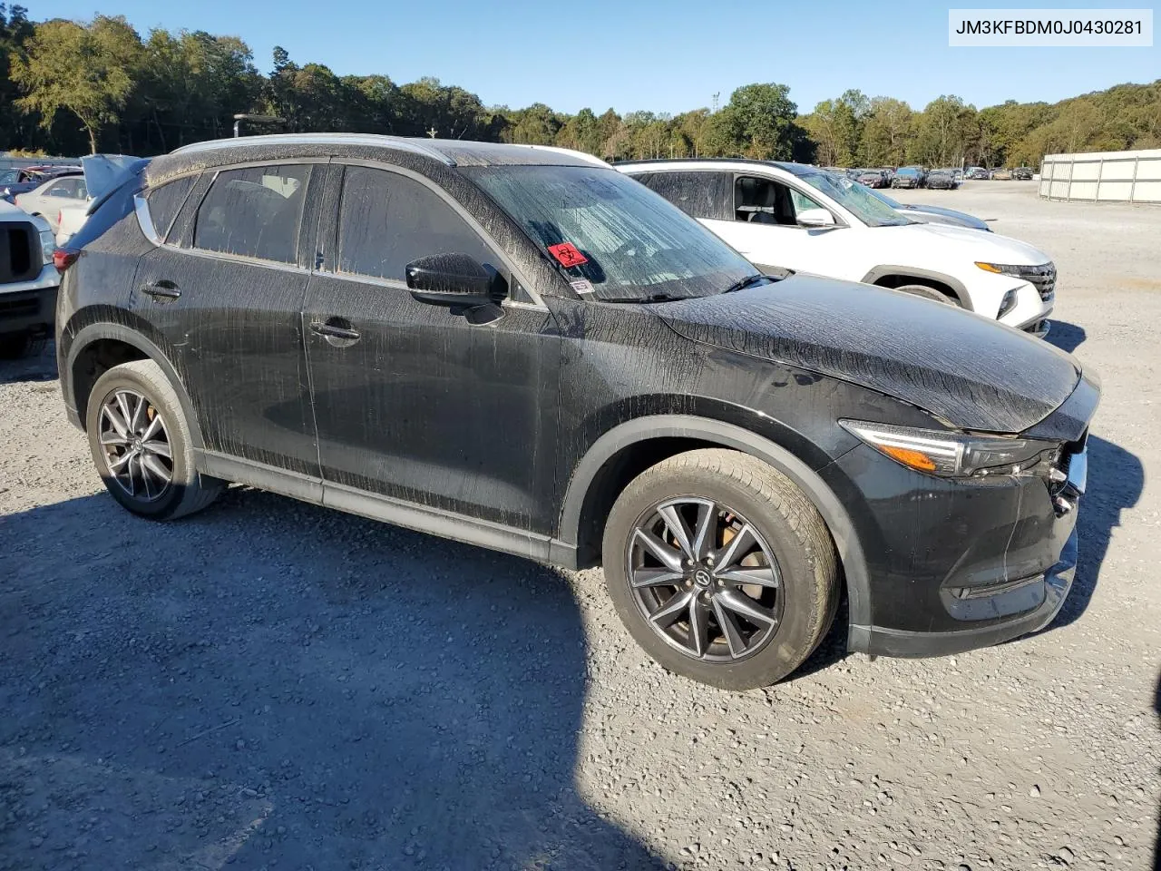 2018 Mazda Cx-5 Grand Touring VIN: JM3KFBDM0J0430281 Lot: 75629424