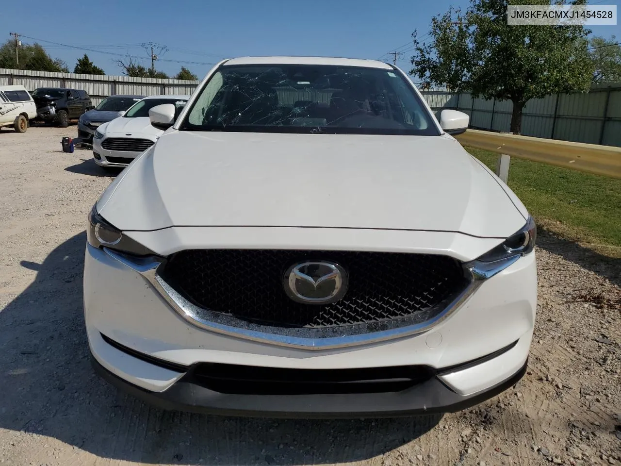 2018 Mazda Cx-5 Touring VIN: JM3KFACMXJ1454528 Lot: 75866034