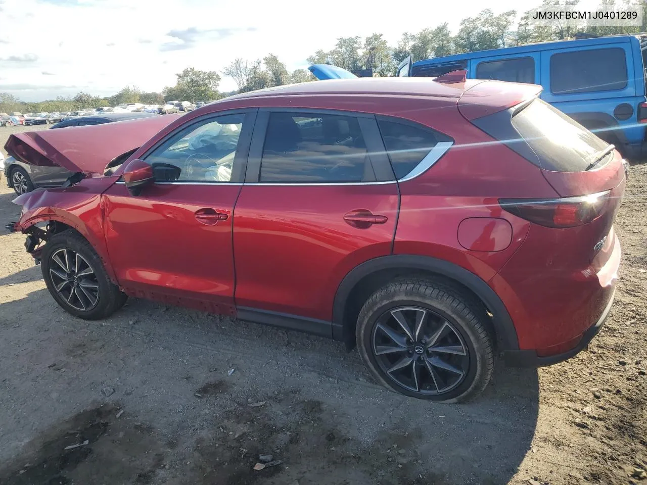 2018 Mazda Cx-5 Touring VIN: JM3KFBCM1J0401289 Lot: 76050614