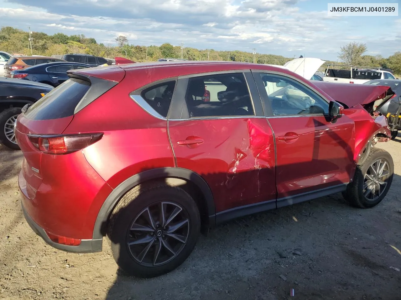 2018 Mazda Cx-5 Touring VIN: JM3KFBCM1J0401289 Lot: 76050614