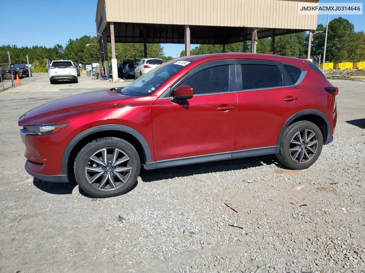 2018 Mazda Cx-5 Touring VIN: JM3KFACMXJ0314646 Lot: 76521034