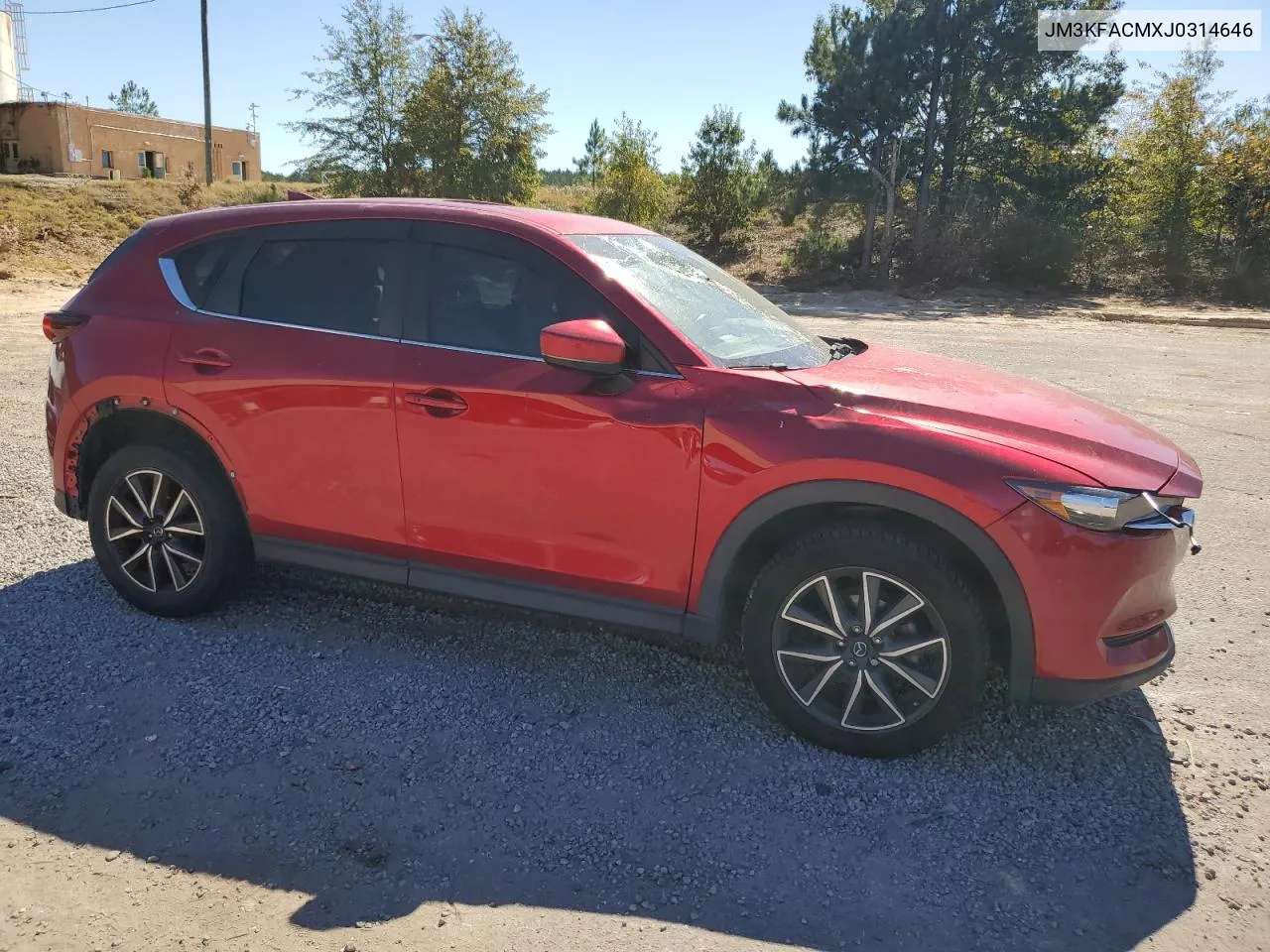 2018 Mazda Cx-5 Touring VIN: JM3KFACMXJ0314646 Lot: 76521034