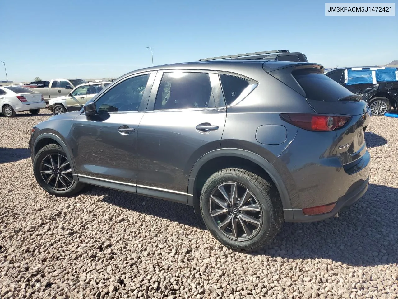 2018 Mazda Cx-5 Touring VIN: JM3KFACM5J1472421 Lot: 76611494