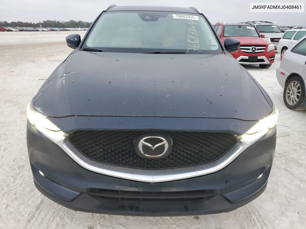 2018 Mazda Cx-5 Grand Touring VIN: JM3KFADMXJ0408461 Lot: 76683304