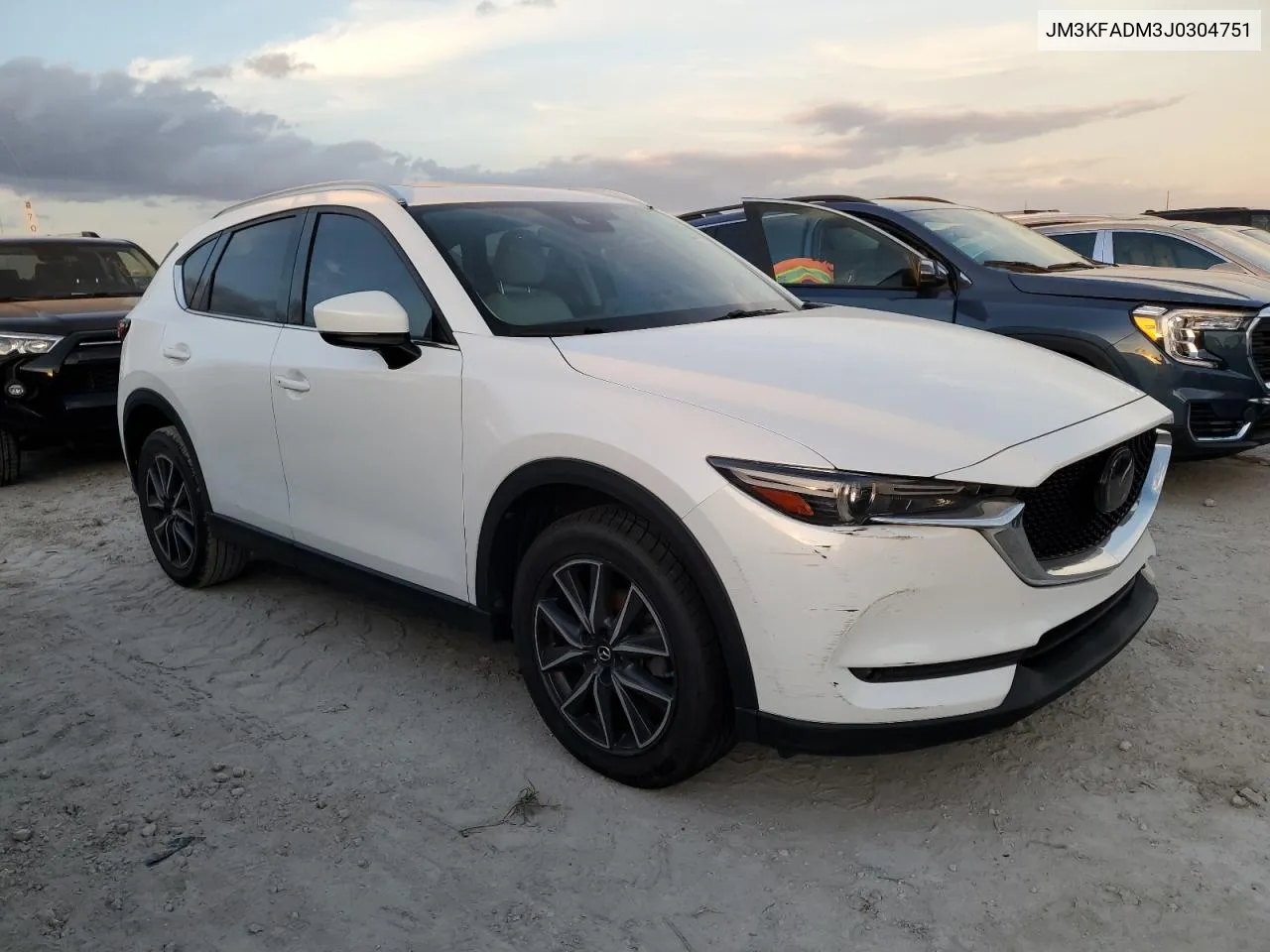 2018 Mazda Cx-5 Grand Touring VIN: JM3KFADM3J0304751 Lot: 76744974