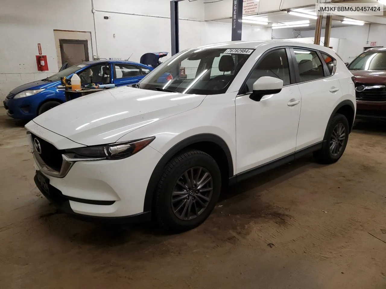 2018 Mazda Cx-5 Sport VIN: JM3KFBBM6J0457424 Lot: 76782984