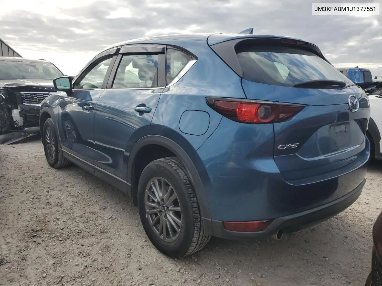 2018 Mazda Cx-5 Sport VIN: JM3KFABM1J1377551 Lot: 76801654