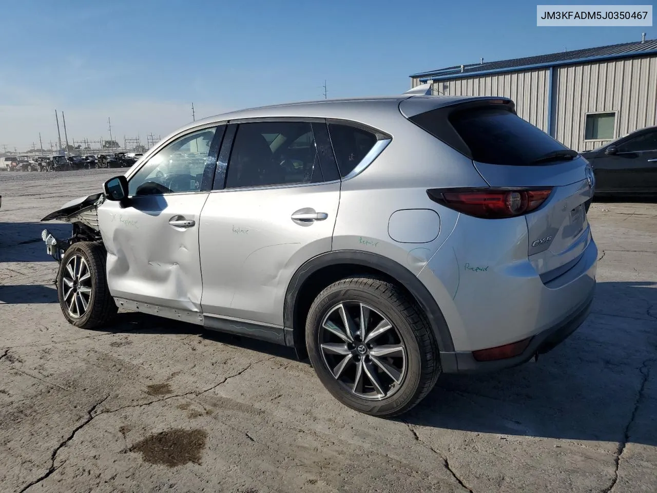 2018 Mazda Cx-5 Grand Touring VIN: JM3KFADM5J0350467 Lot: 76816894