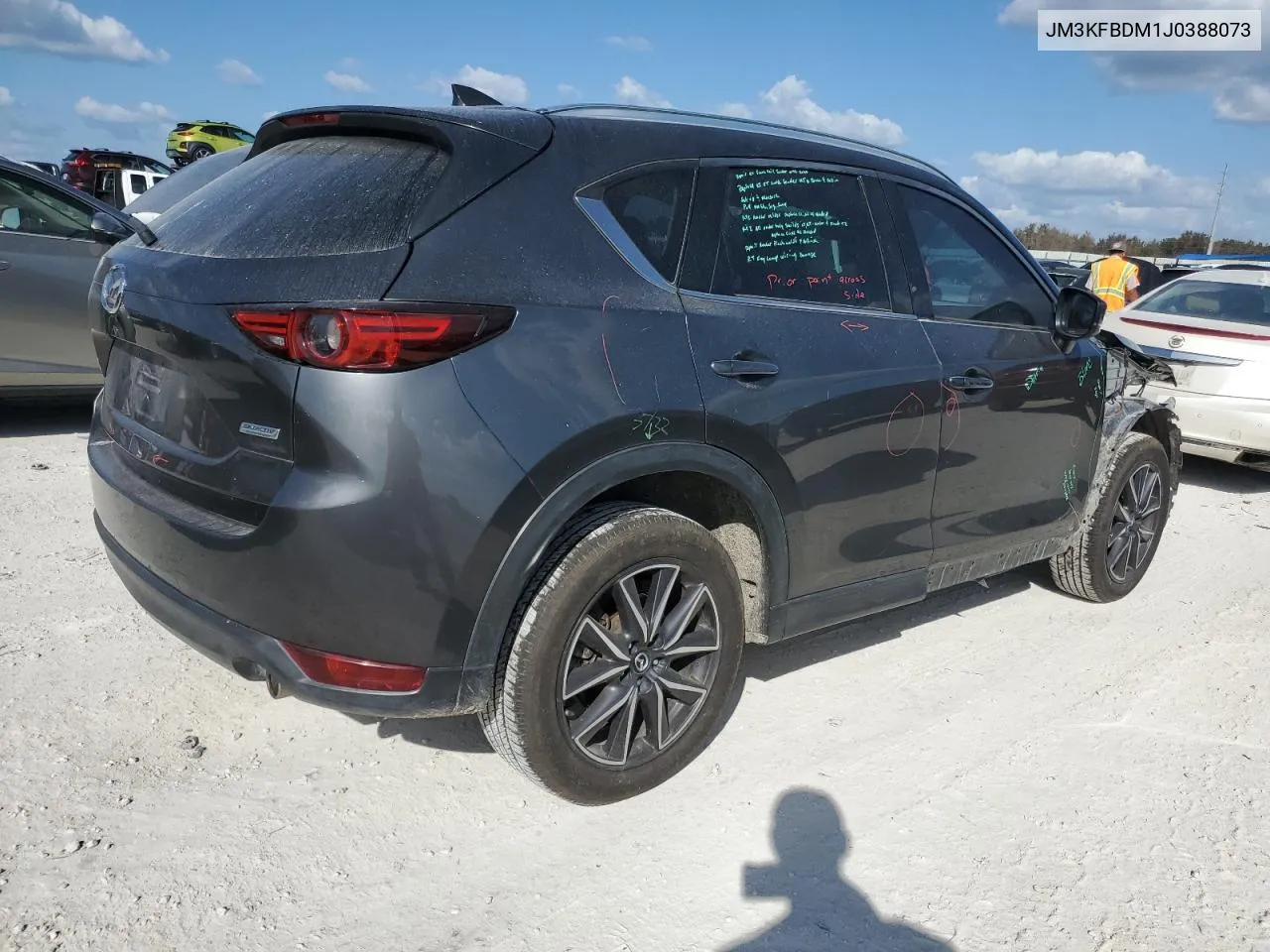 2018 Mazda Cx-5 Grand Touring VIN: JM3KFBDM1J0388073 Lot: 77281404