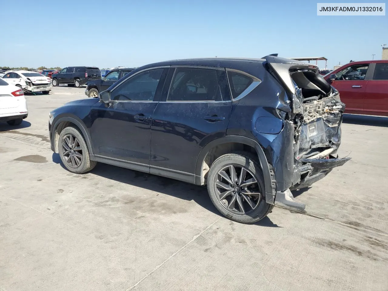 2018 Mazda Cx-5 Grand Touring VIN: JM3KFADM0J1332016 Lot: 77324294