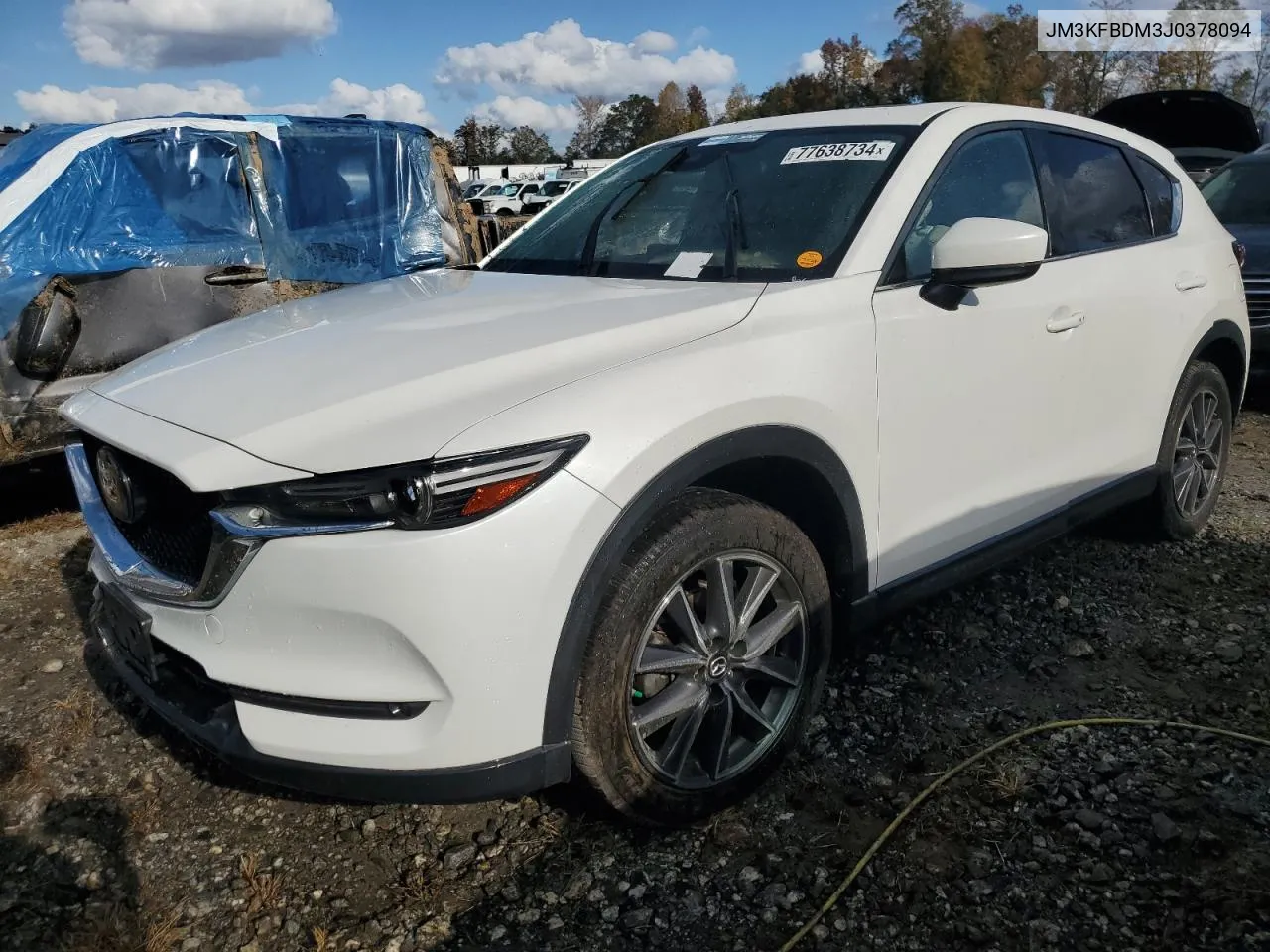 JM3KFBDM3J0378094 2018 Mazda Cx-5 Grand Touring