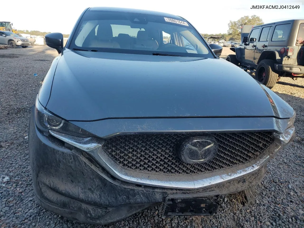 2018 Mazda Cx-5 Touring VIN: JM3KFACM2J0412649 Lot: 78851644