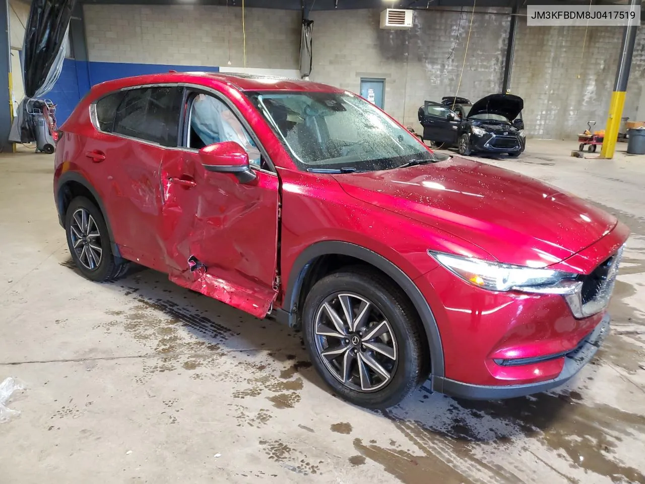 2018 Mazda Cx-5 Grand Touring VIN: JM3KFBDM8J0417519 Lot: 79261534