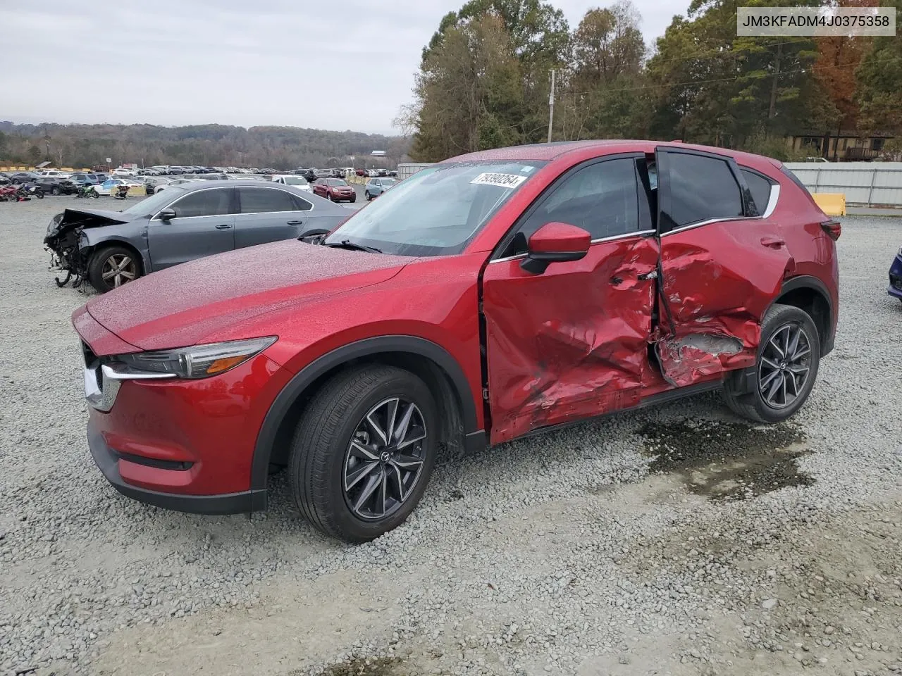 2018 Mazda Cx-5 Grand Touring VIN: JM3KFADM4J0375358 Lot: 79390264