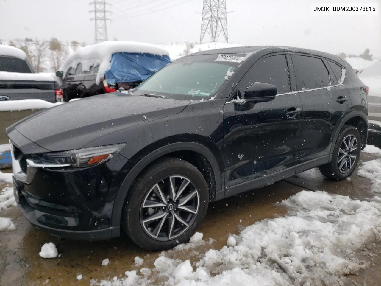 2018 Mazda Cx-5 Grand Touring VIN: JM3KFBDM2J0378815 Lot: 79425904