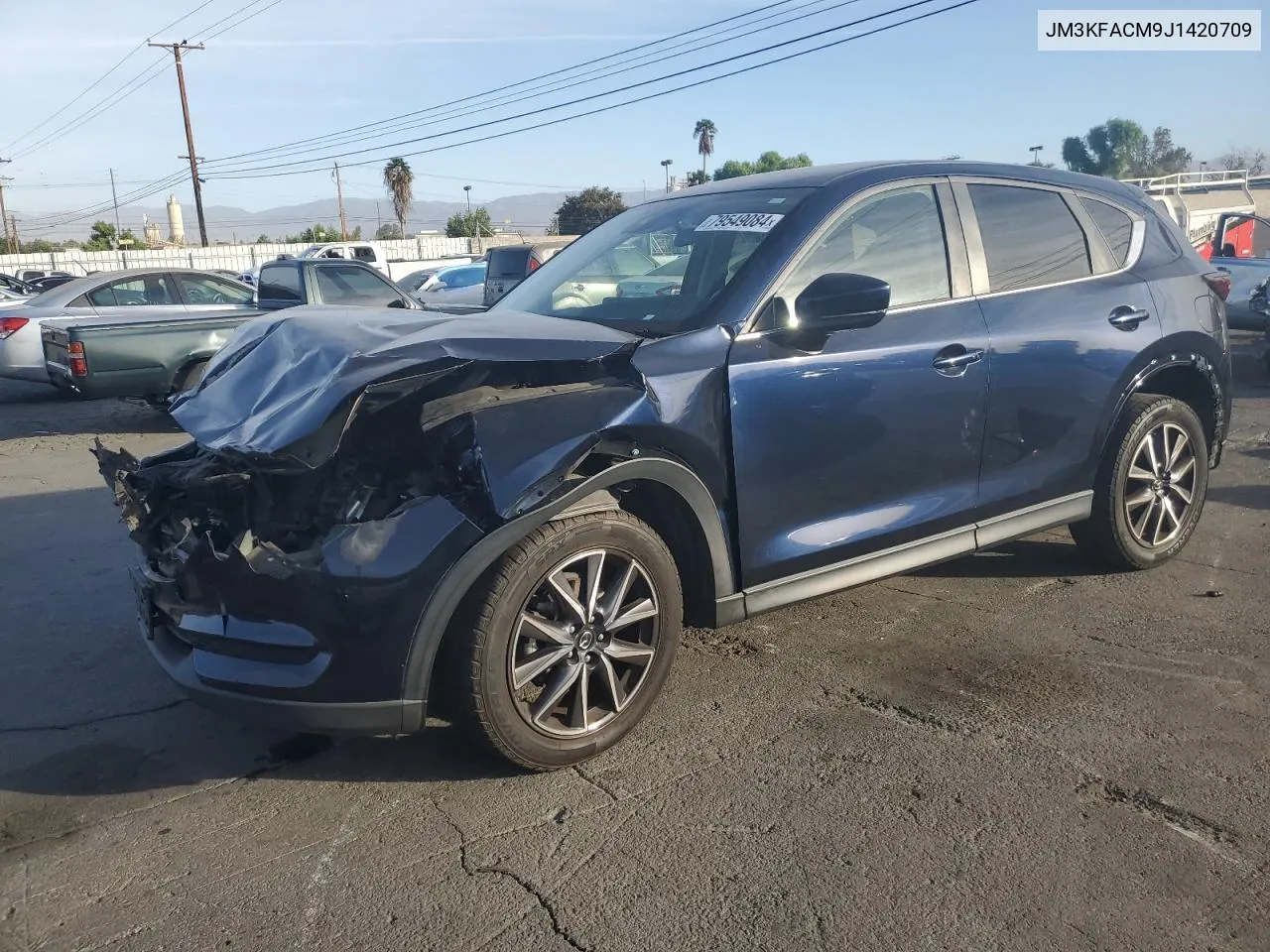 2018 Mazda Cx-5 Touring VIN: JM3KFACM9J1420709 Lot: 79549084