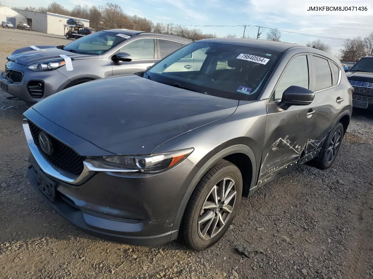 2018 Mazda Cx-5 Touring VIN: JM3KFBCM8J0471436 Lot: 79840554