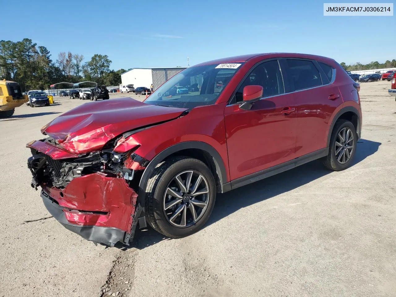 2018 Mazda Cx-5 Touring VIN: JM3KFACM7J0306214 Lot: 79914504