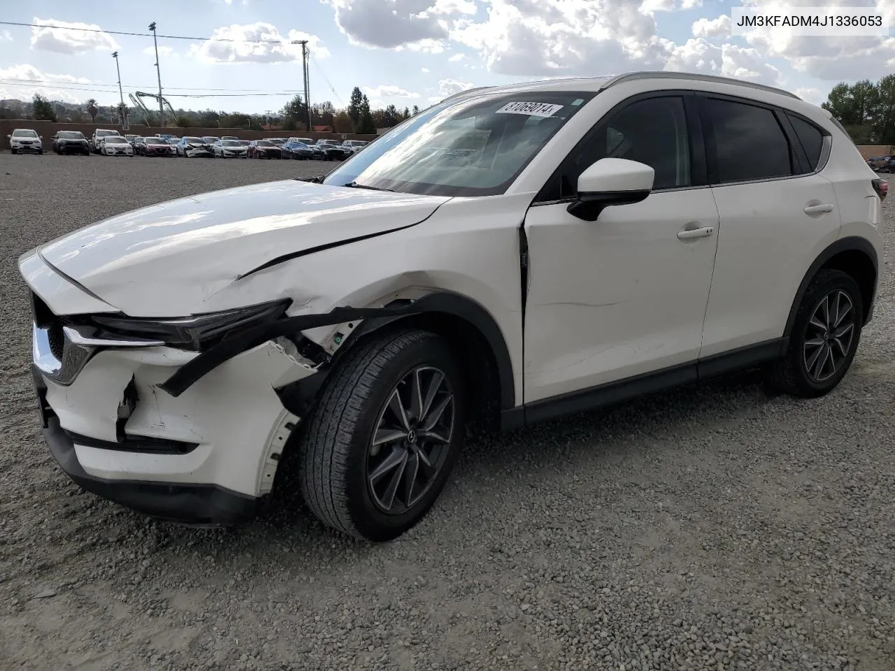 2018 Mazda Cx-5 Grand Touring VIN: JM3KFADM4J1336053 Lot: 81069014